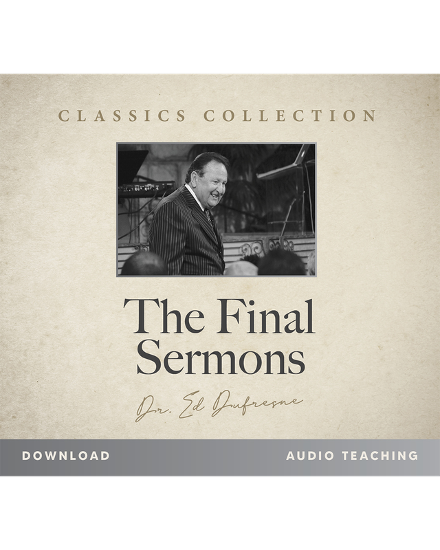 The Final Sermons (Ed Dufresne) (Audio Download)