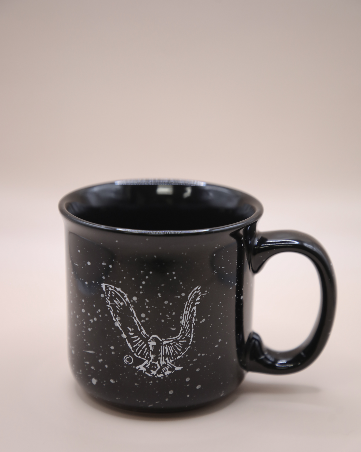 Vintage "Jesus The Healer" Logo Campfire Mug Black