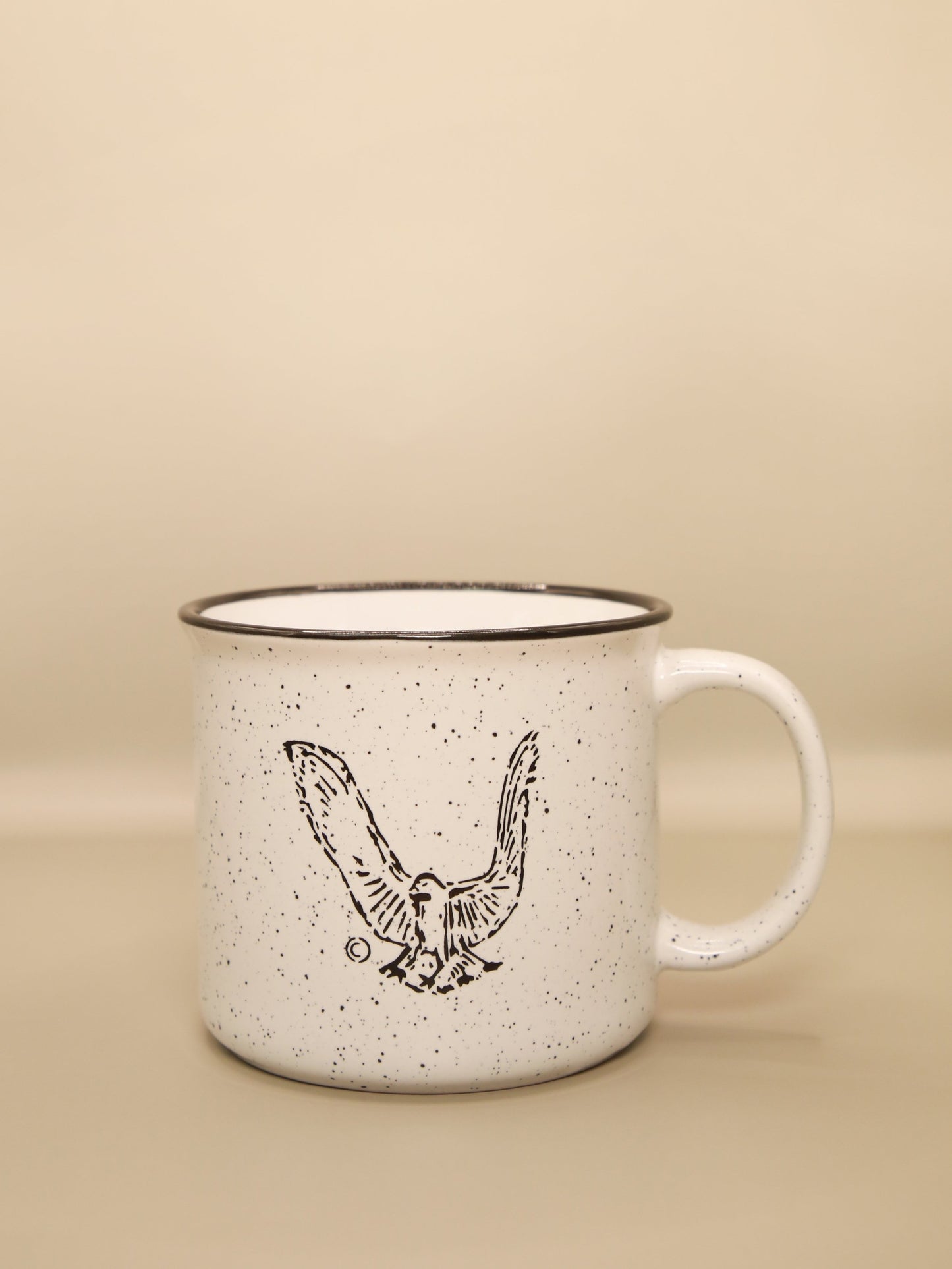 Vintage "Jesus The Healer" Logo Campfire Mug
