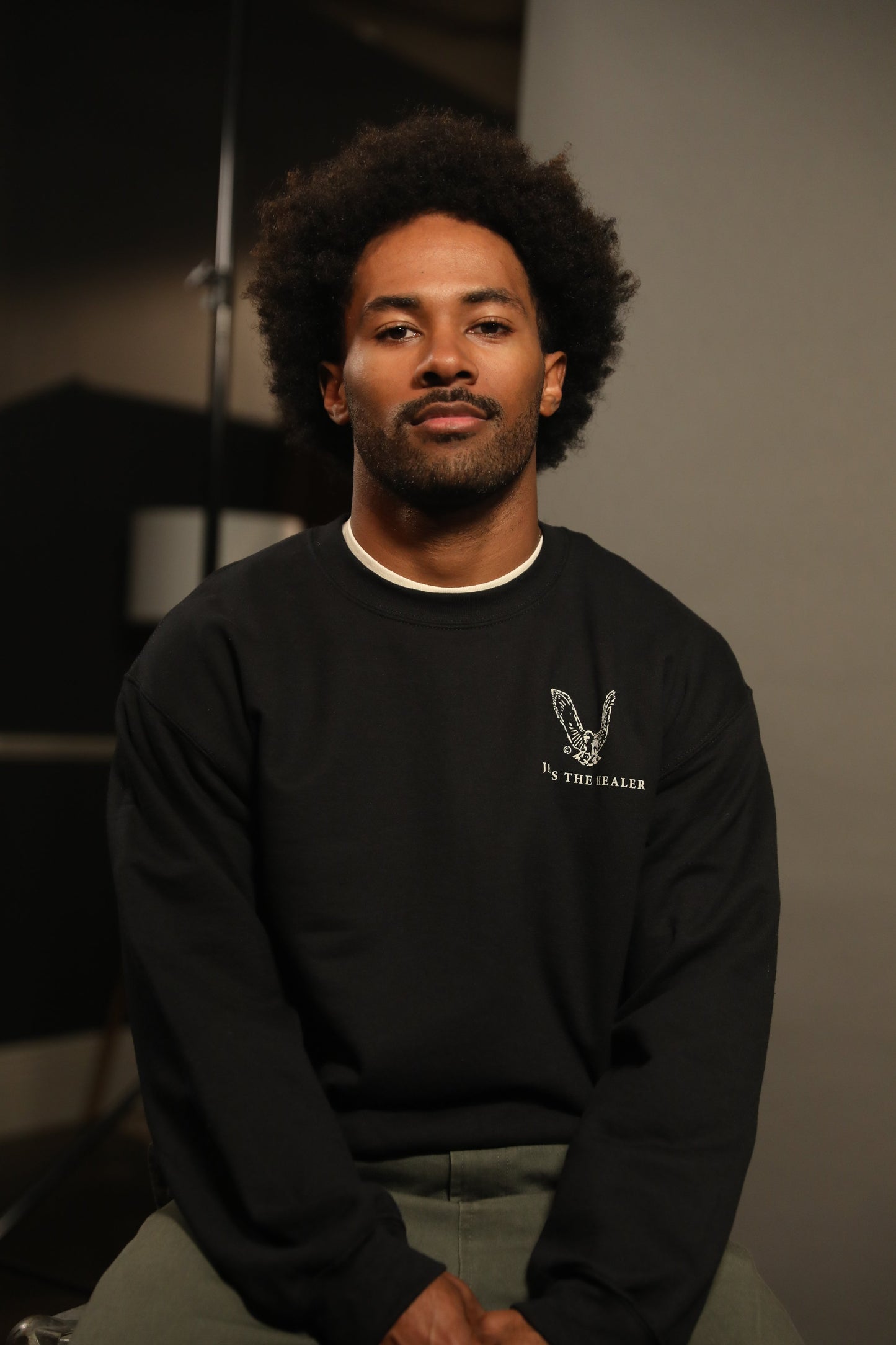 Vintage "Jesus The Healer" Logo Pullover