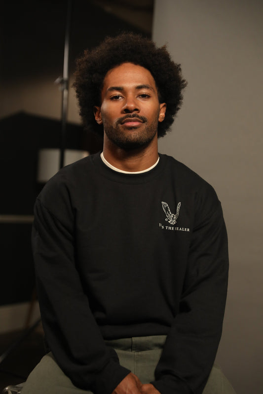 Vintage "Jesus The Healer" Logo Pullover