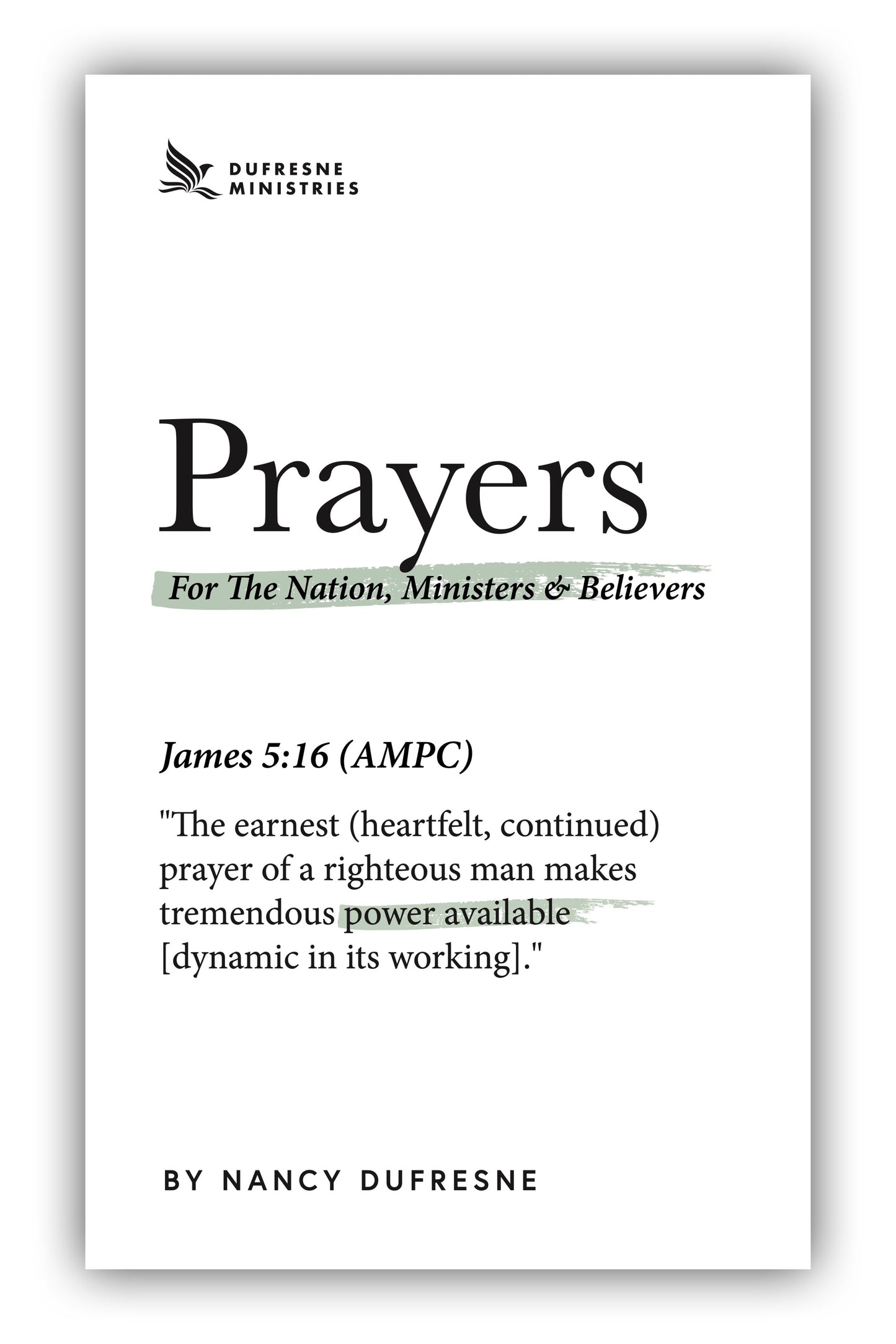 (Digital Download) Prayer Booklet (Nancy Dufresne)