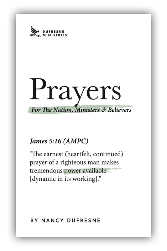 (Digital Download) Prayer Booklet (Nancy Dufresne)