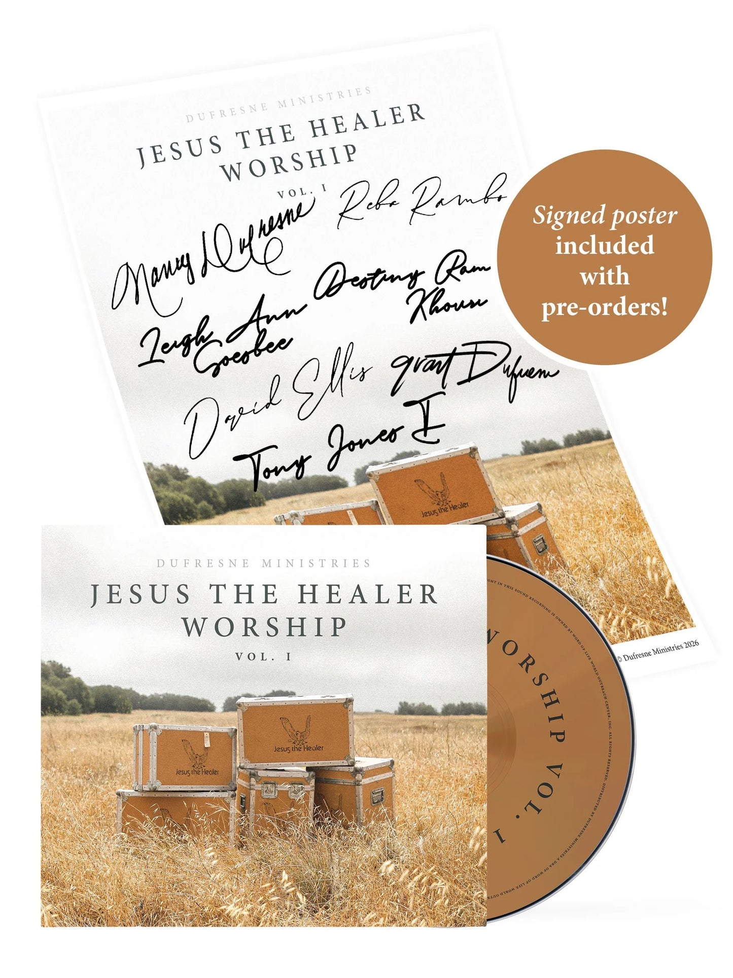Jesus The Healer Worship Vol. 1 Album CD