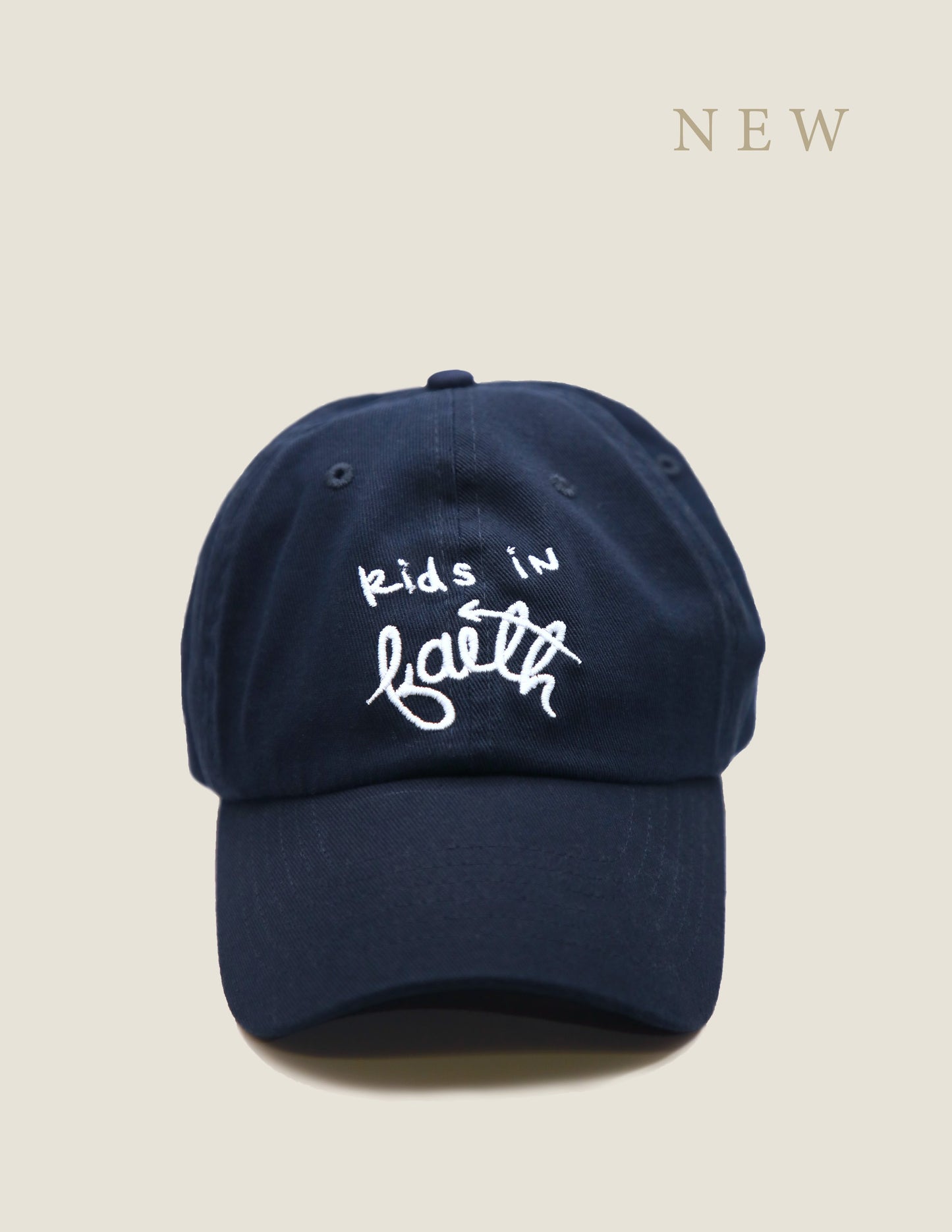 Kids In Faith Hat Navy