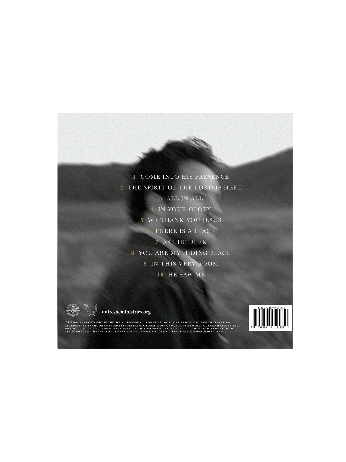 In Your Glory (Grant Dufresne) Album CD