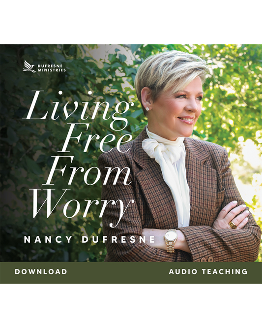 Living Free From Worry (Nancy Dufresne) (Audio Download)